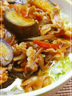 息子のイチオシ✿なすと豚肉丼✿-レシピのメイン写真