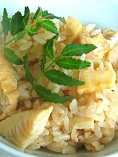 シンプルに味わう竹の子ご飯-レシピのメイン写真