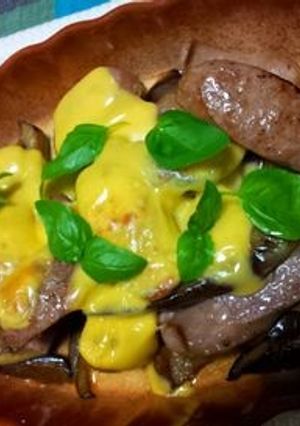 茄子とソーセージのチーズ焼き-レシピのメイン写真