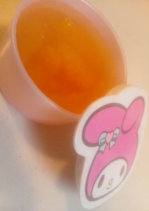 お弁当用レモンとフルーツ缶の寒天-レシピのメイン写真
