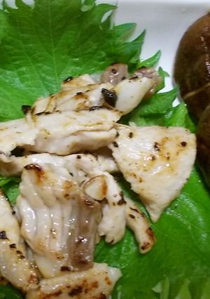 マグロのスキ身で♪（１）シンプルに焼いて-レシピのメイン写真