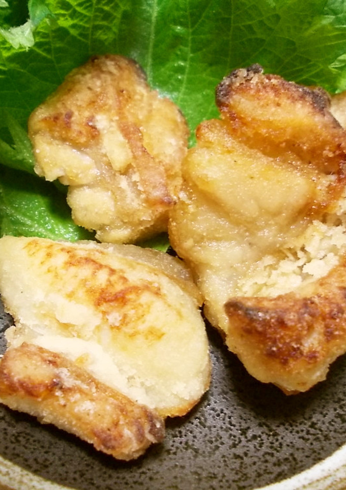 マグロのスキ身で♪(3)揚げない竜田揚げ-レシピのメイン写真
