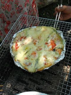 BBQで、もてもてピザ-レシピのメイン写真