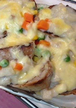 缶詰deクリーミーグラタンパン-レシピのメイン写真