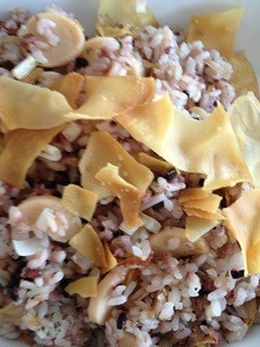 カリカリワンタン入りチャーハン-レシピのメイン写真