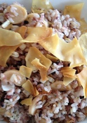 カリカリワンタン入りチャーハン-レシピのメイン写真