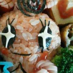 めめっち　たまごっち　キャラ弁-レシピのメイン写真