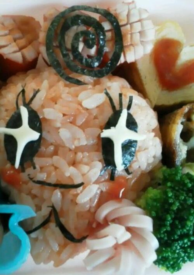 めめっち　たまごっち　キャラ弁-レシピのメイン写真