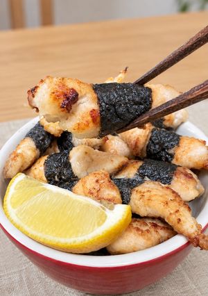 つまみ食いが止まらない！鶏ささみの磯辺巻き-レシピのメイン写真