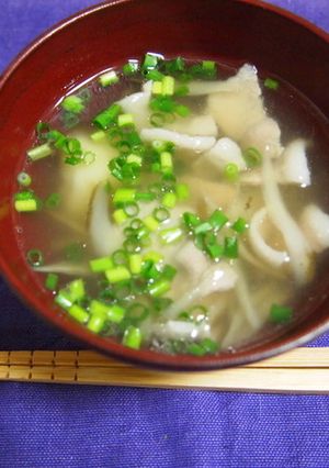 ほっこり温まる～すいとん汁-レシピのメイン写真