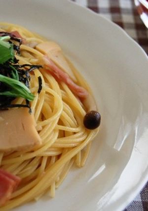 筍の和風スパゲティー-レシピのメイン写真