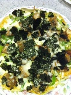 餃子の皮★照り焼きチキンピザ-レシピのメイン写真