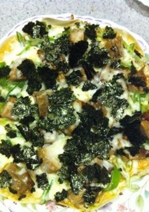 餃子の皮★照り焼きチキンピザ-レシピのメイン写真