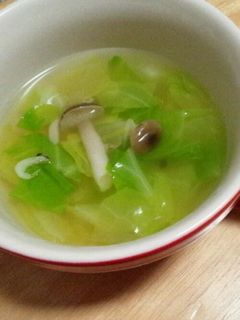 キャベツと干しえびのスープ-レシピのメイン写真
