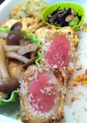 ちくわウインナーのパン粉焼き☆-レシピのメイン写真