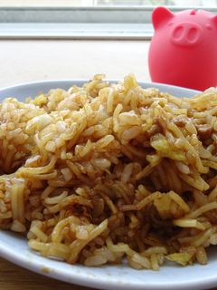 残った焼きそばで☆そば飯-レシピのメイン写真