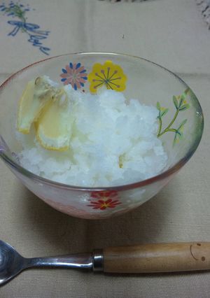 レモンシャーベット-レシピのメイン写真