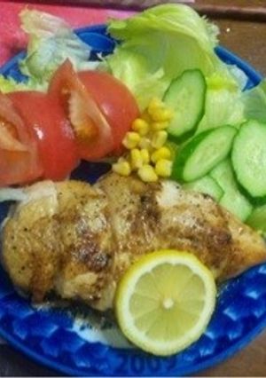 とり胸肉のレモンバターソテー-レシピのメイン写真