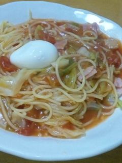カットトマト缶パスタ-レシピのメイン写真