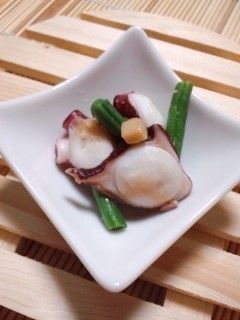蛸といんげんのガーリック炒め♪-レシピのメイン写真