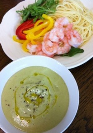 クリーミー★アボカドのつけパスタ-レシピのメイン写真