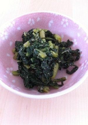 ☆新鮮節約☆大根の葉っぱお浸し☆-レシピのメイン写真