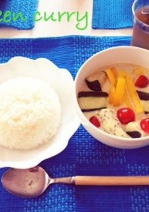 グリーンカレー-レシピのメイン写真