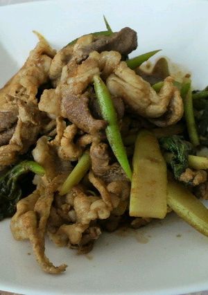 ★うどと豚肉の甜面醤炒め★-レシピのメイン写真