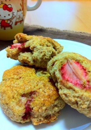 フレッシュいちごのスコーン-レシピのメイン写真