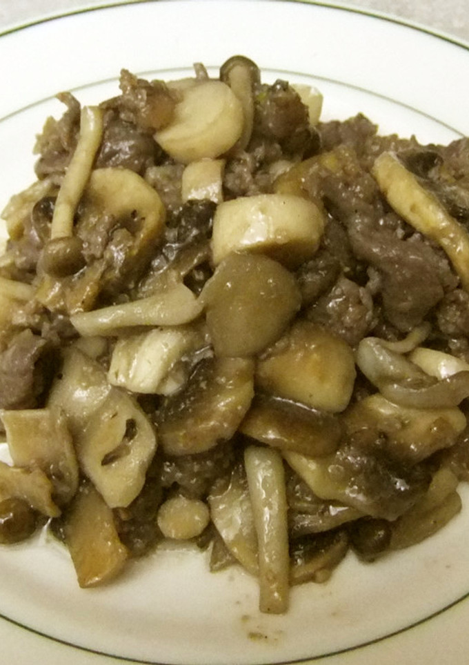 塩麴でお肉ときのこの炒め物-レシピのメイン写真