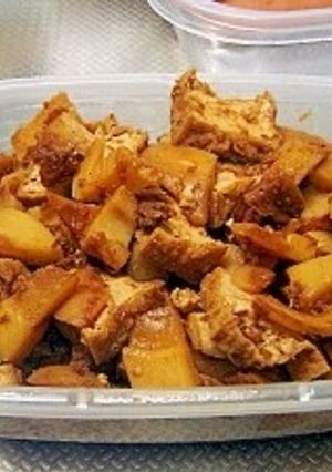 常備菜に☆たけのこと厚揚げの炒め煮-レシピのメイン写真