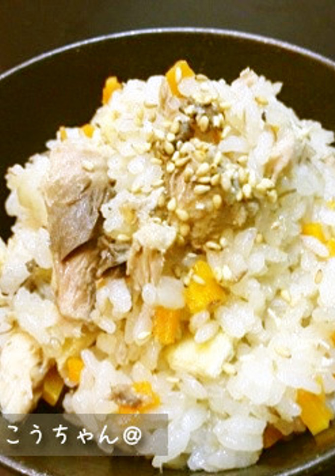失敗しない！鯖缶の炊き込みご飯♪-レシピのメイン写真