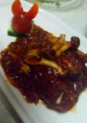 お豆腐でヘルシー☆煮込みハンバーグ-レシピのメイン写真