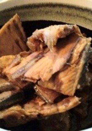 フライパンで梅酒のアラ煮-レシピのメイン写真