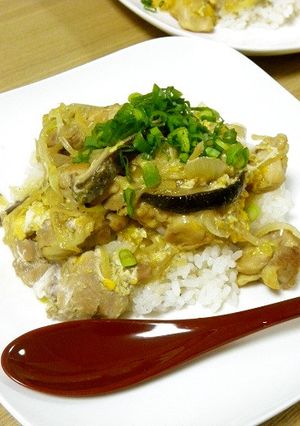 我が家の親子丼-レシピのメイン写真