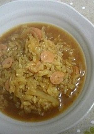 カレーおじや-レシピのメイン写真