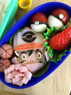 *ポケモンキャラ弁*〜サトシ〜-レシピのメイン写真