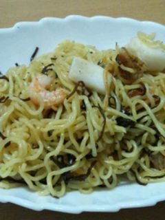 塩こんぶ焼きそば-レシピのメイン写真
