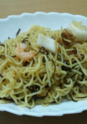 塩こんぶ焼きそば-レシピのメイン写真