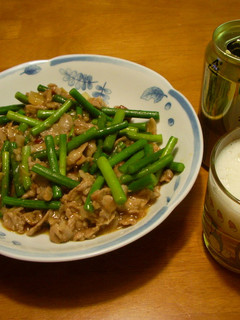 本格中華?豚肉とニンニクの芽の炒め物-レシピのメイン写真
