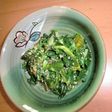 菜っ葉とほうれん草の胡麻和え