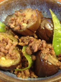 茄子の肉味噌炒め-レシピのメイン写真