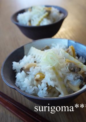 あさりとたけのこの炊き込みごはん-レシピのメイン写真