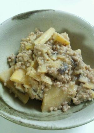 筍の味噌煮-レシピのメイン写真