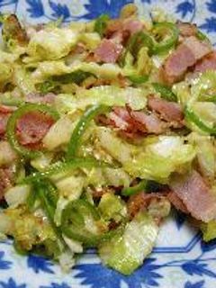 ベーコンの野菜炒め-レシピのメイン写真