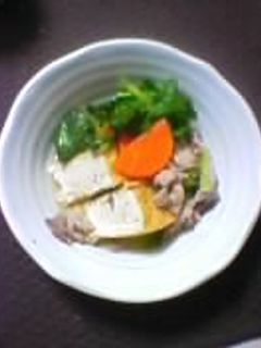 小松菜と厚揚げの煮物-レシピのメイン写真