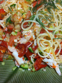 初夏に♪魚介とガスパチョ風の冷製パスタ-レシピのメイン写真