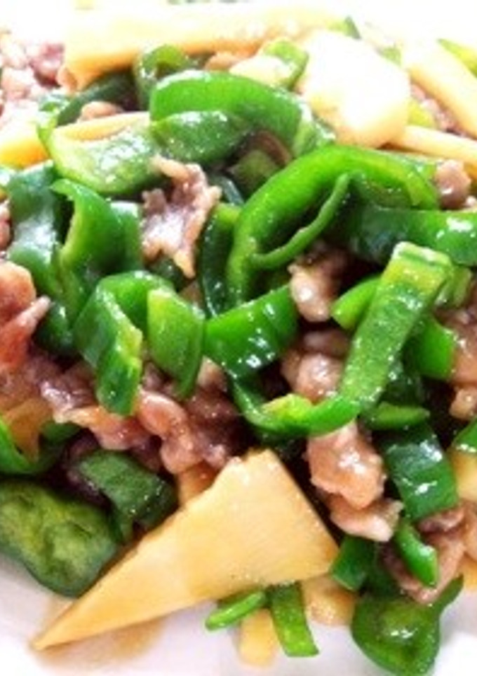ごはんがすすむ☆豚こまの青椒肉絲＊簡単-レシピのメイン写真