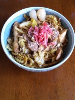 焼きカレーうどん‼-レシピのメイン写真