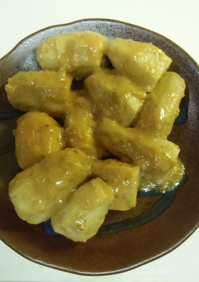 昭和の味　里芋の味噌和え-レシピのメイン写真